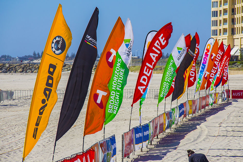 Wind Flag Banner - patrocinadores para os seus eventos