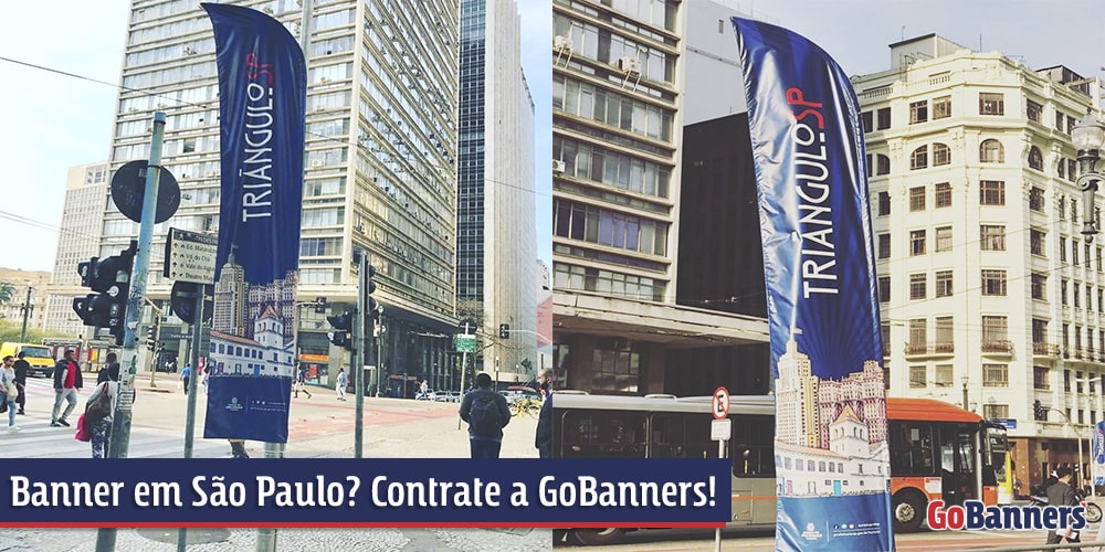 Banner em São Paulo com a GoBanners