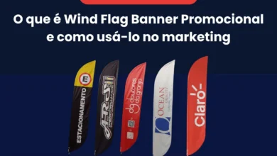 O que é Wind Flag Banner Promocional e como usá-lo no marketing