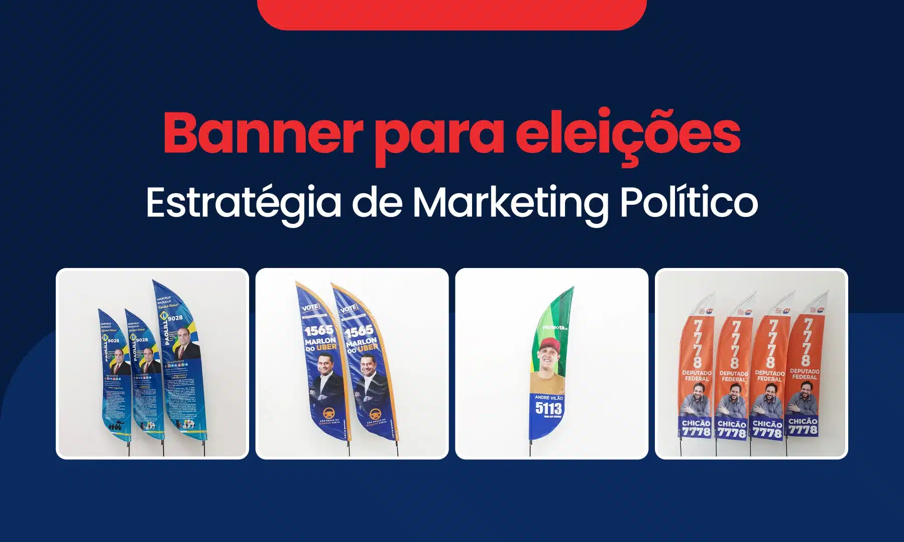 Banner para eleições 2024 como incluir no marketing político