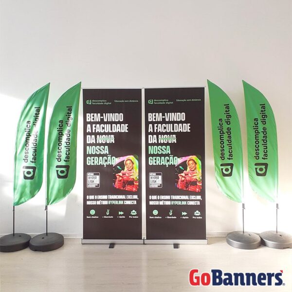 Bandeira de propaganda de loja: conheça os modelos da GoBanners