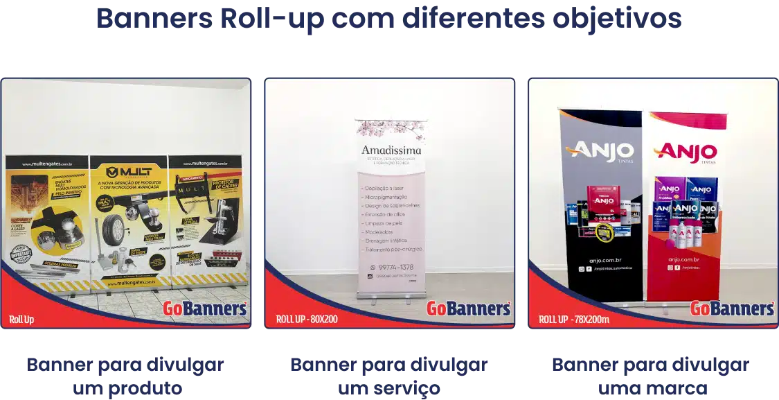 banners roll-up para divulgar marca, produto ou serviço