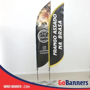 Wind Flag Banner Canta Galo Frangaria