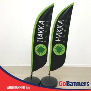 Wind Flag Banner Hakka Sushi