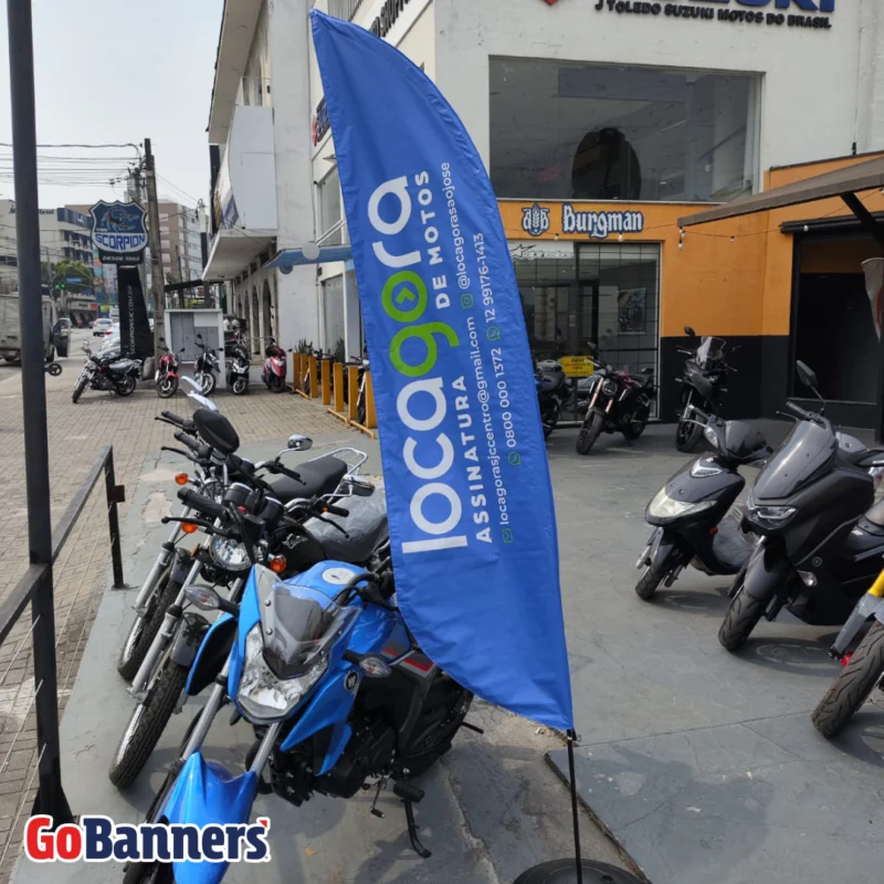 Wind Banner - Locagora Assinatura de Motos