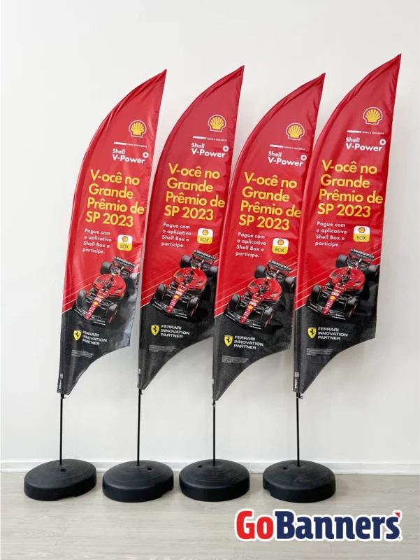 Wind Banner Posto Shell