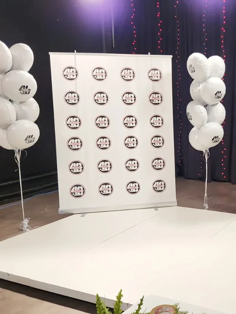 Banner Backdrop Eventos Elite Cast