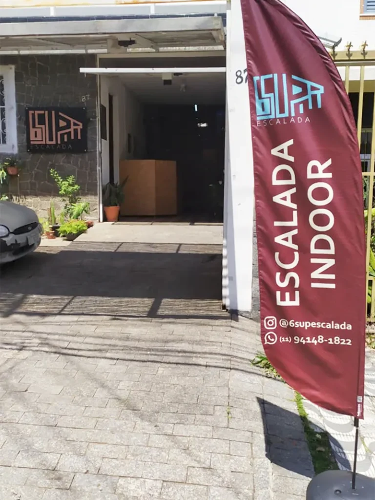 Wind Flag Banner Academia Supa Escalada