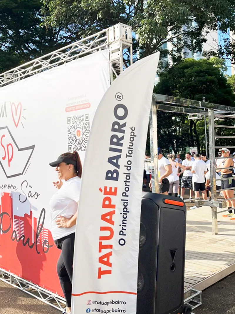 Wind Flag Banner Academia Tatuape Bairro