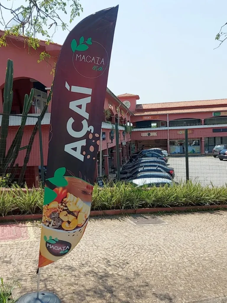 Wind Flag Banner Acai Macata