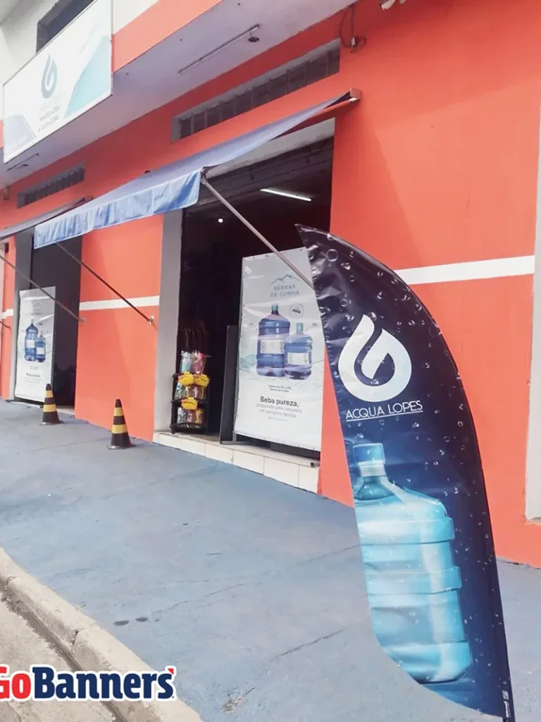 Wind Flag Banner Agua Acqua Lopes