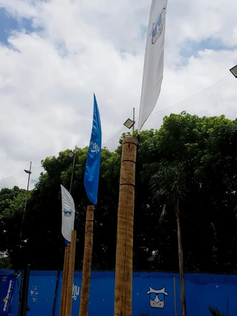 Wind Flag Banner Agua Atf