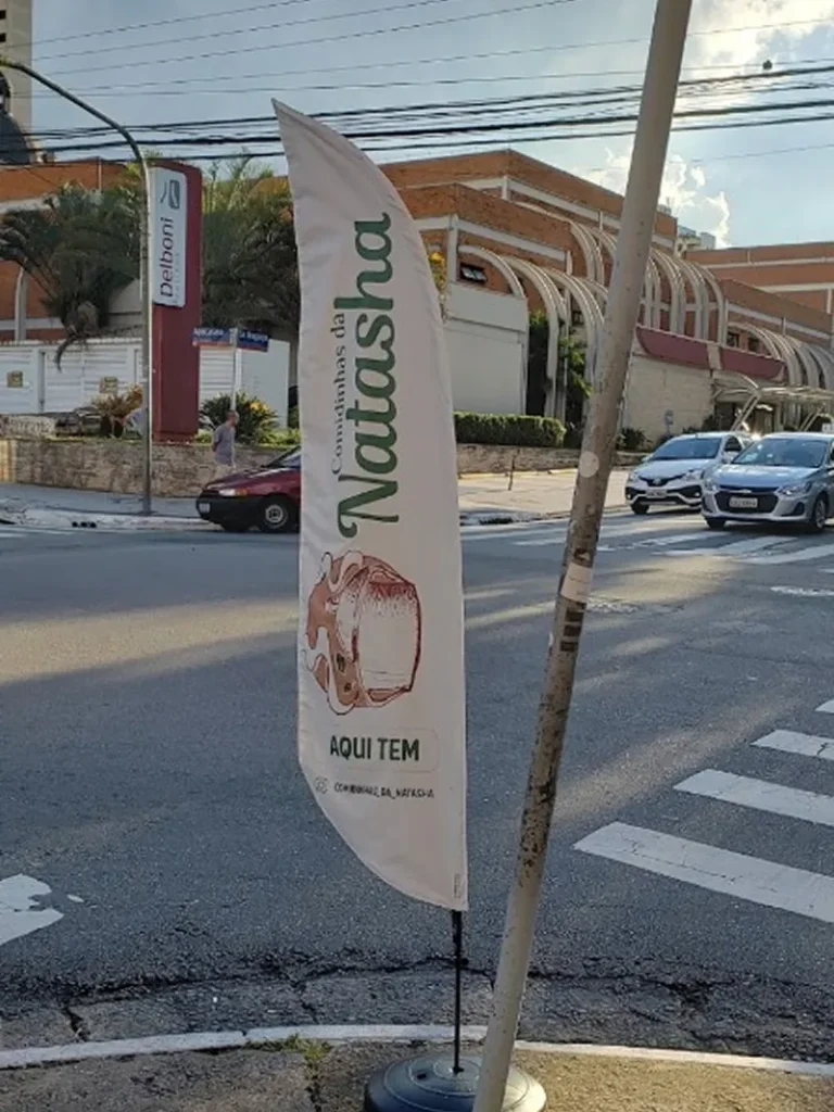 Wind Flag Banner Alimentos Natasha