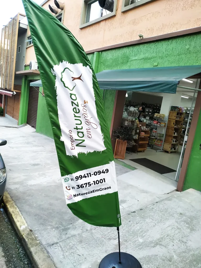 Wind Flag Banner Alimentos Natureza Em Graos