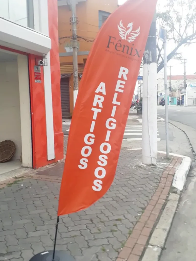 Wind Flag Banner Artigos Religiosos Fenix