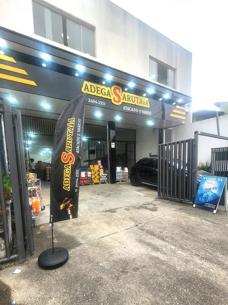Wind Flag Banner Atacado Adega Sarutaia