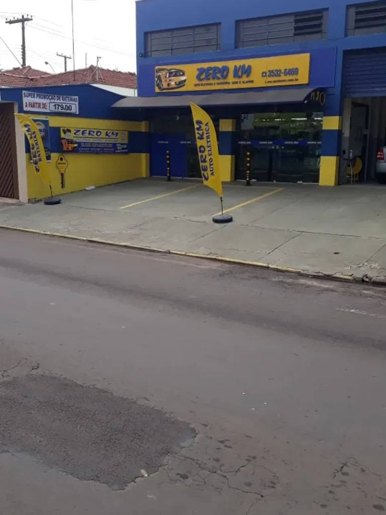 Wind Flag Banner Autocentro Zero Km