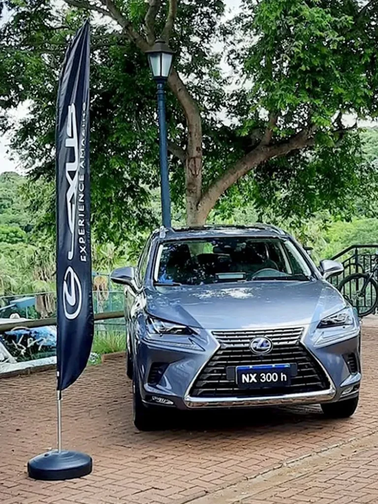 Wind Flag Banner Automotivo Lexus