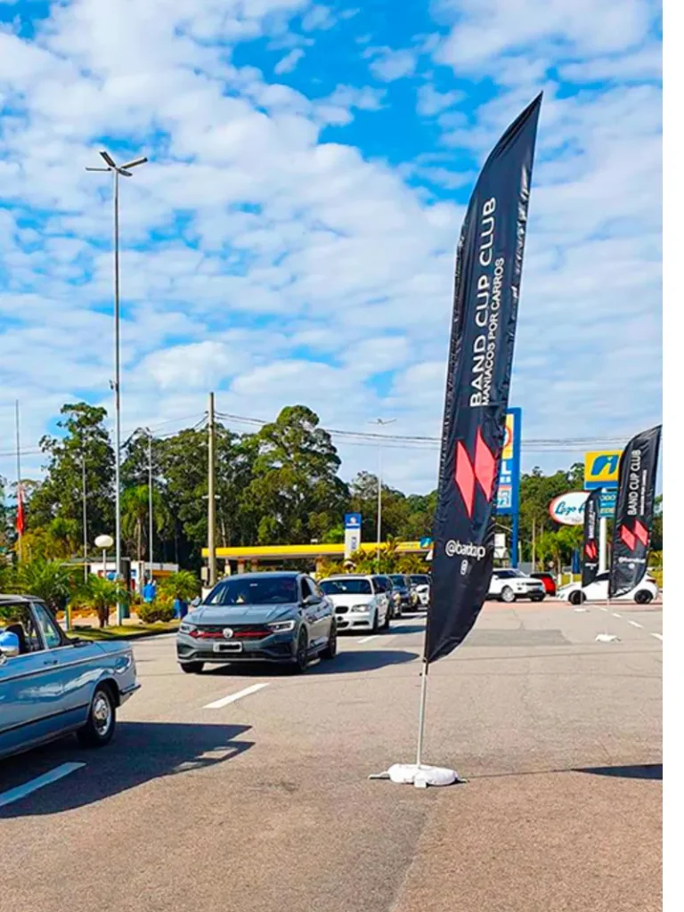 Wind Flag Banner Automoveis Baus Club