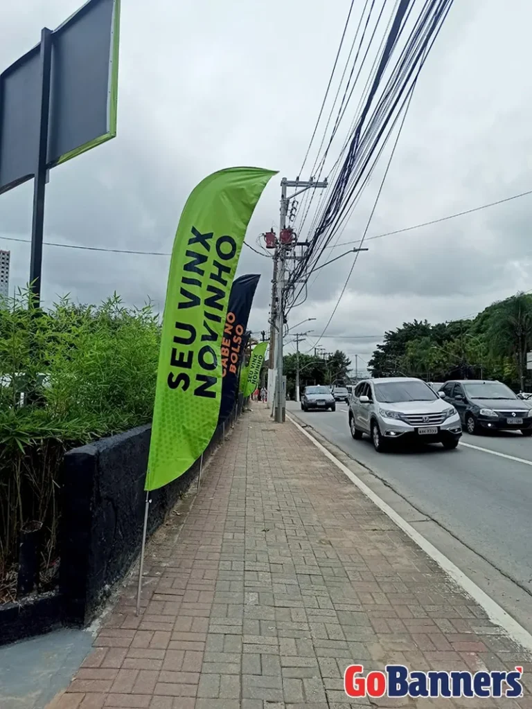 Wind Flag Banner Automoveis Seu Vinx