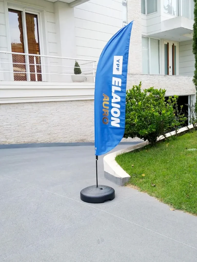 Wind Flag Banner Autopecas Elaion