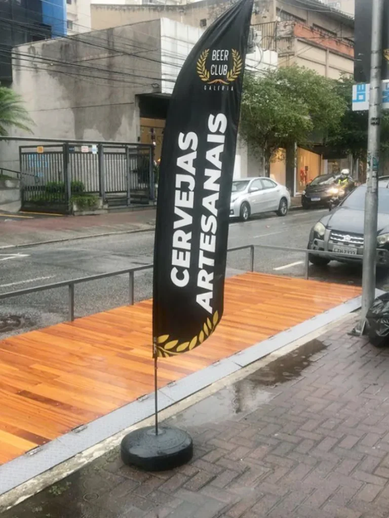 Wind Flag Banner Bar Beer Club