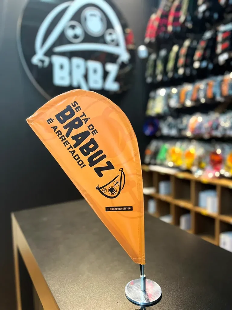Wind Flag Banner Barbearia Brbz