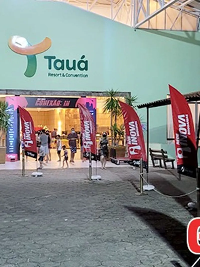 Wind Flag Banner Bebidas Inova