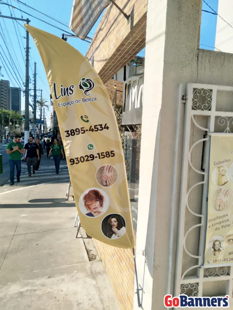 Wind Flag Banner Beleza Lins