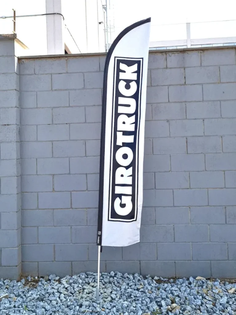Wind Flag Banner Caminhoes Girotruck