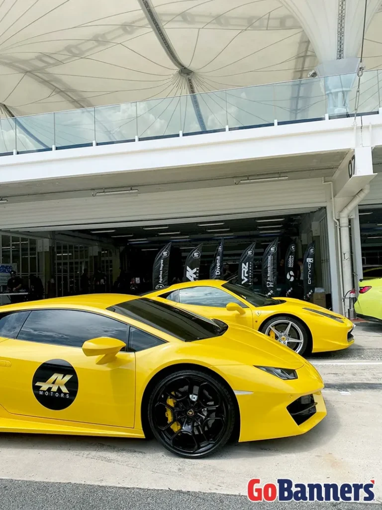 Wind Flag Banner Carros Akmotors