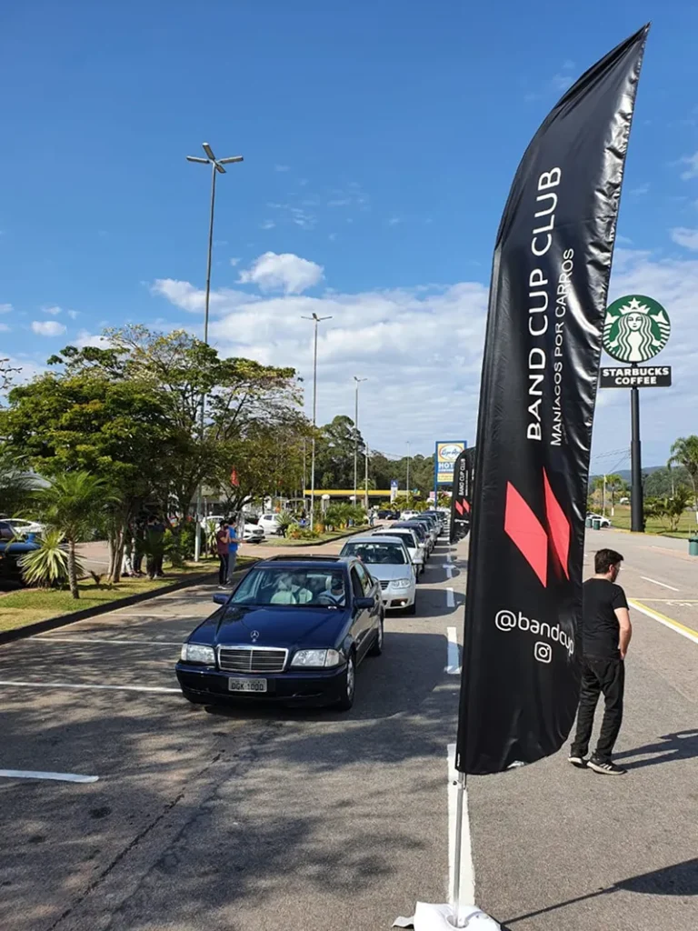 Wind Flag Banner Carros Band Cup Club