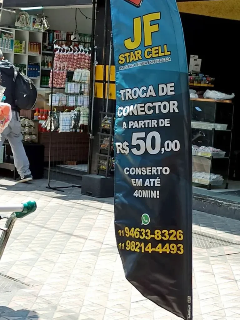 Wind Flag Banner Celular Jf Star Cell