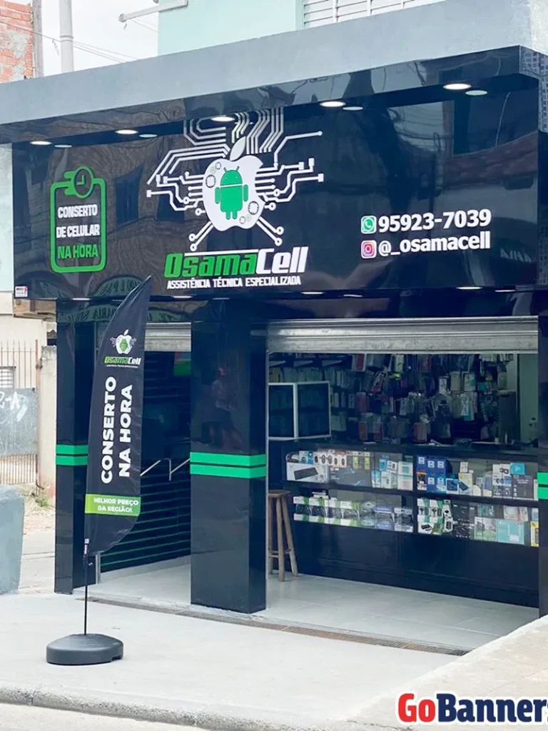 Wind Flag Banner Celular Osamacell