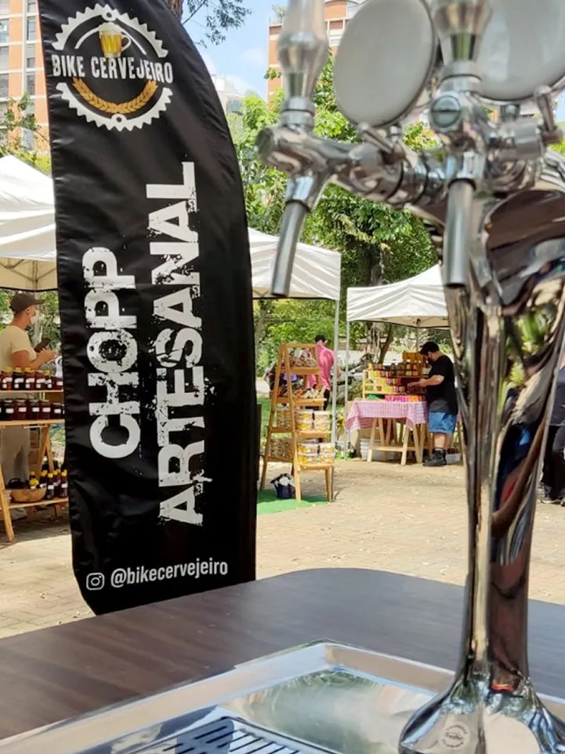 Wind Flag Banner Cervejaria Bike Cervejeiro