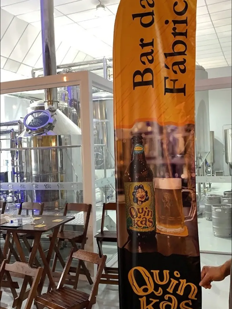 Wind Flag Banner Cervejaria Quin Kas