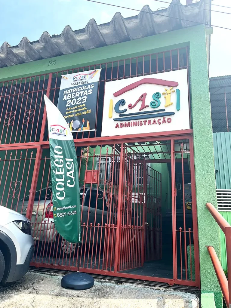 Wind Flag Banner Colegio Casi