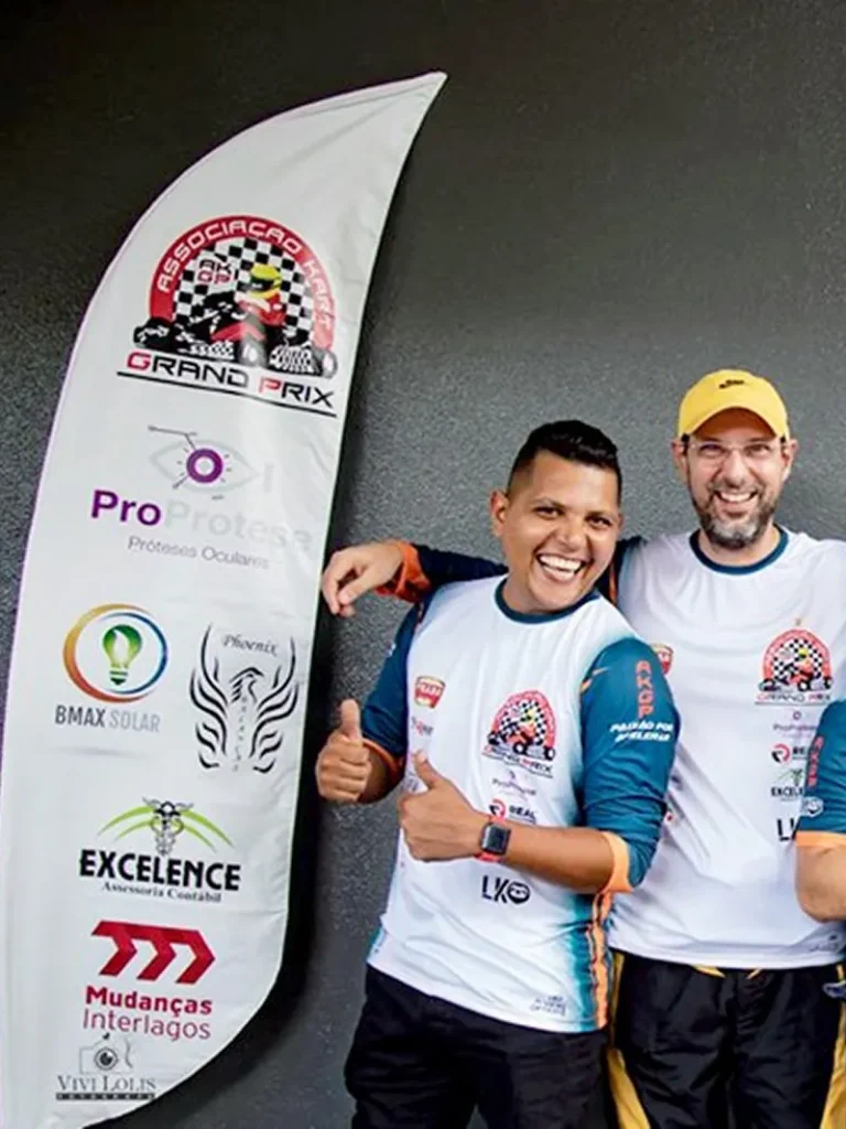 Wind Flag Banner Competicao Grand Prix