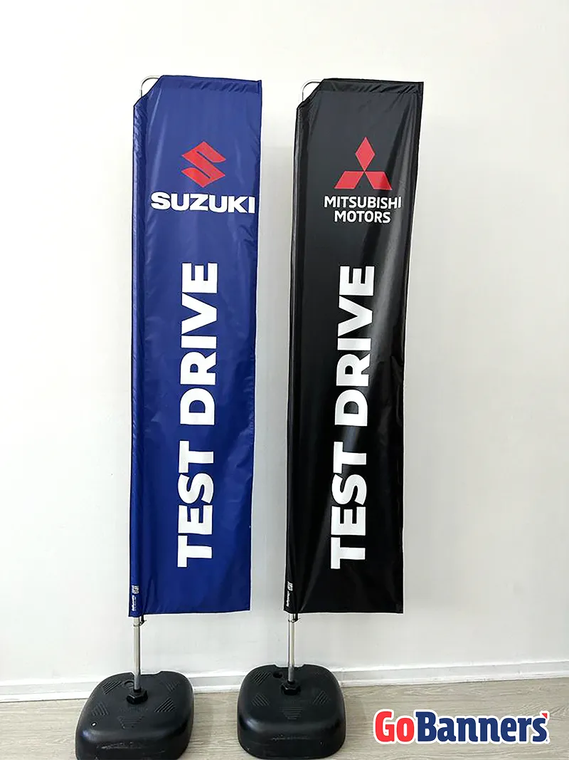 Wind Flag Banner Concessionaria Suzuki Mitsubishi