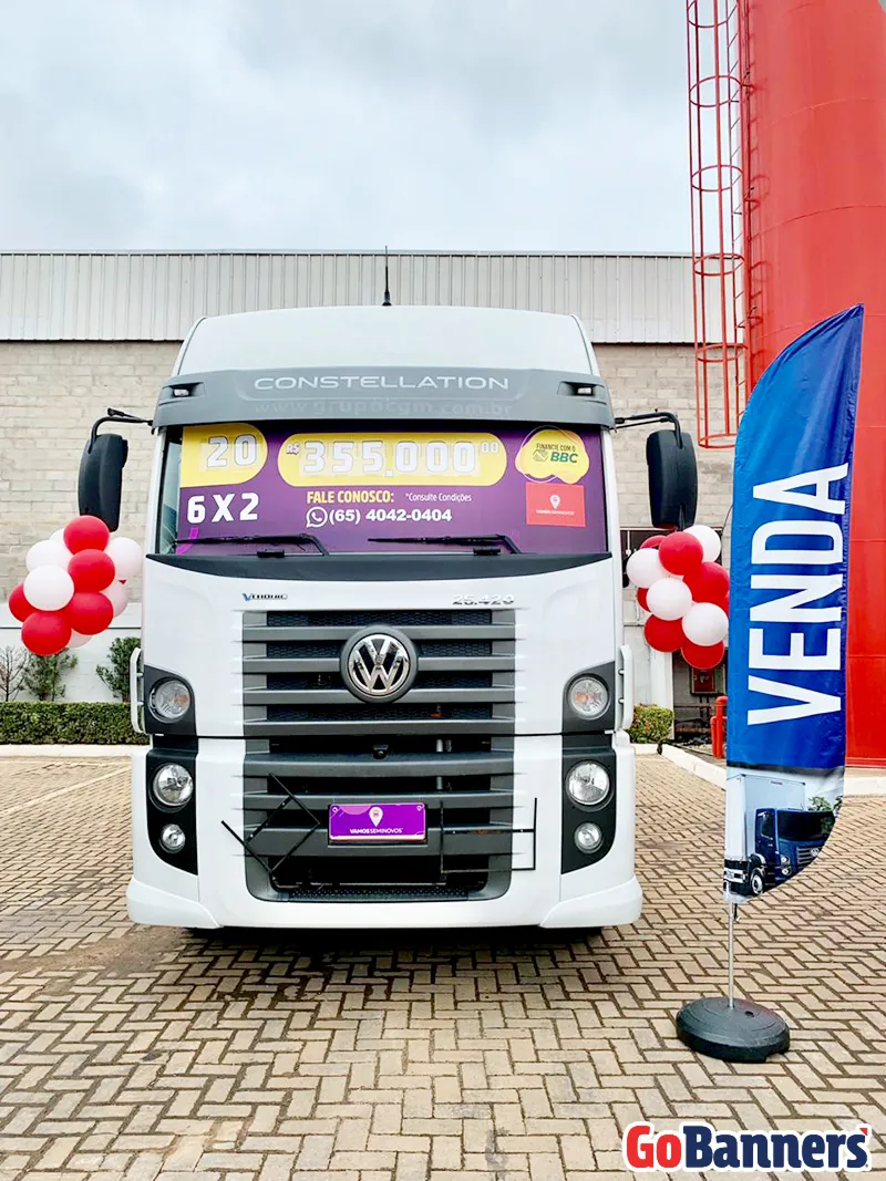 Wind Flag Banner Concessionaria Venda