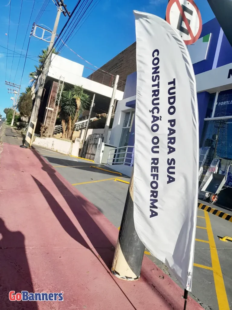 Wind Flag Banner Construcao Tudo Para Sua Construcao Ou Reforma