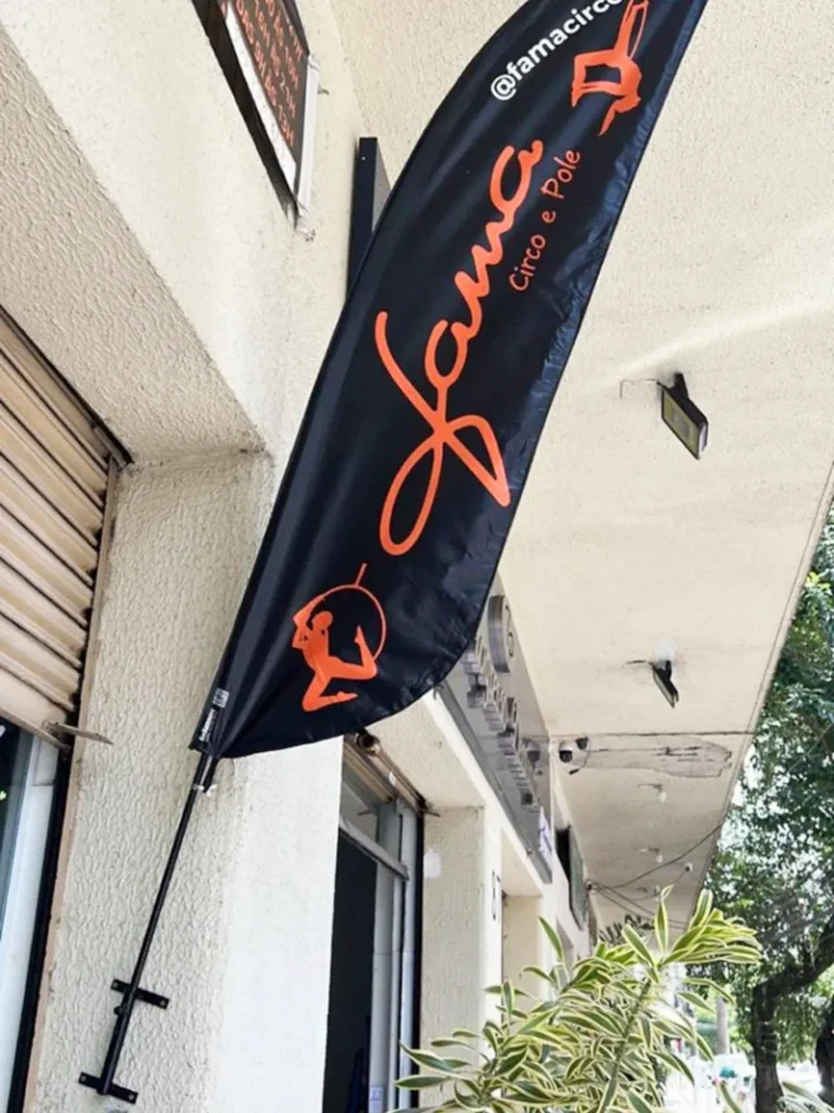 Wind Flag Banner Danca Fama