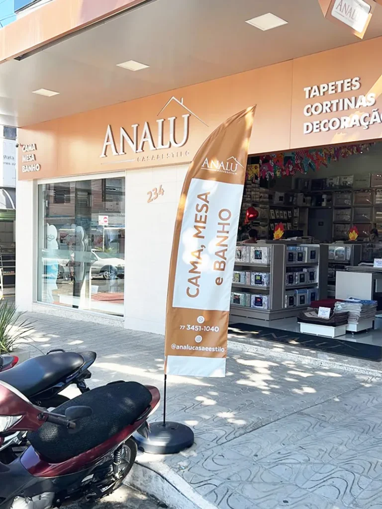 Wind Flag Banner Decoracao Analu