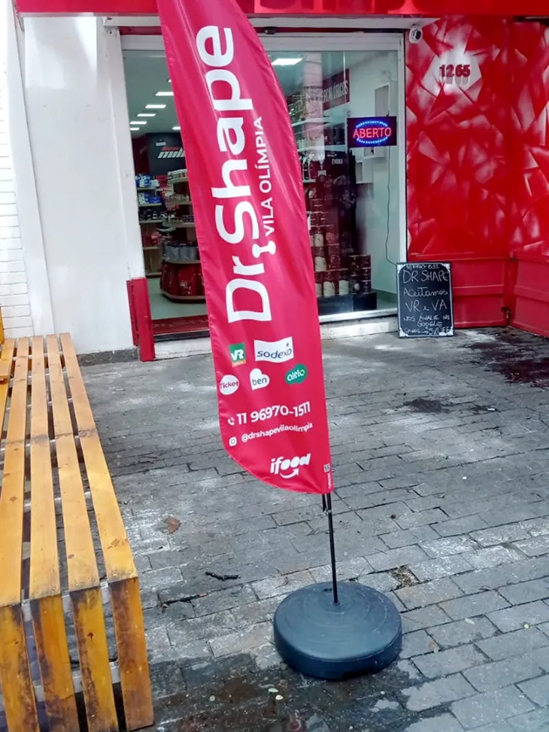 Wind Flag Banner Depilacao Drshape