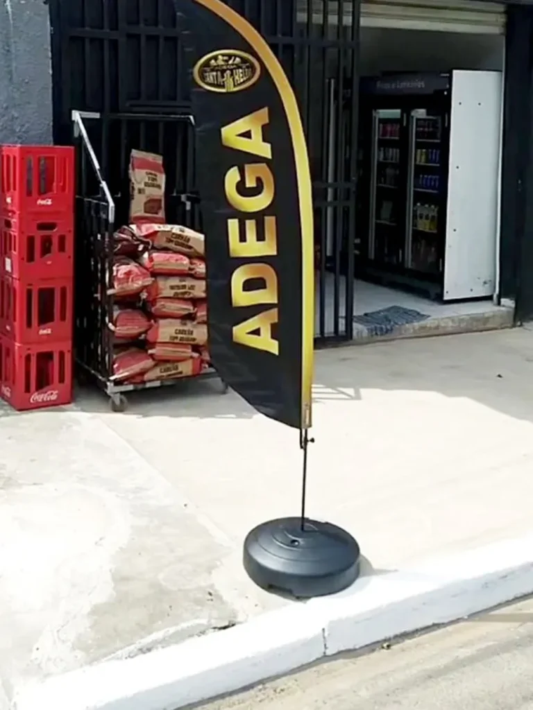 Wind Flag Banner Distribuidora Adega