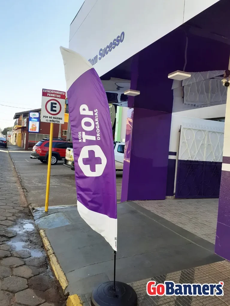 Wind Flag Banner Drogaria Top Sucesso