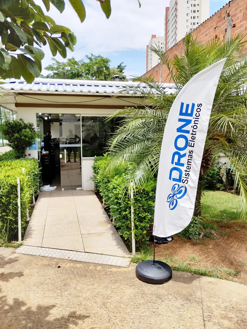 Wind Flag Banner Eletronicos Drone