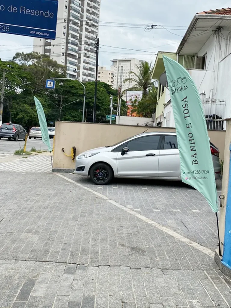 Wind Flag Banner Estetica Banho E Tosa