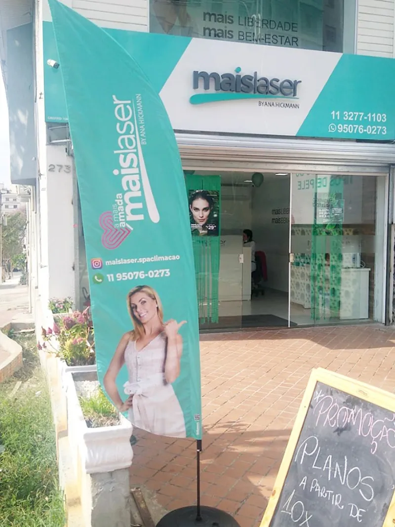 Wind Flag Banner Estetica Maislaser