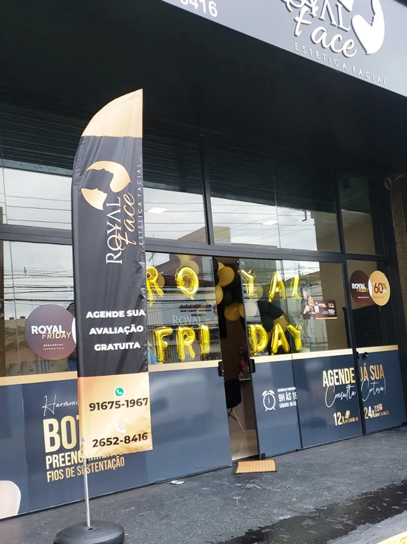 Wind Flag Banner Estetica Royal Face